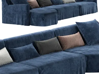 Sofa More Gervasoni 3D model