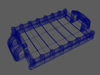 inflatable game foosball ballon football sport  Low-poly 3D model