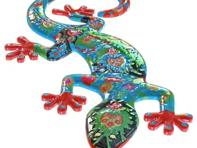 Decor Gecko 3D model