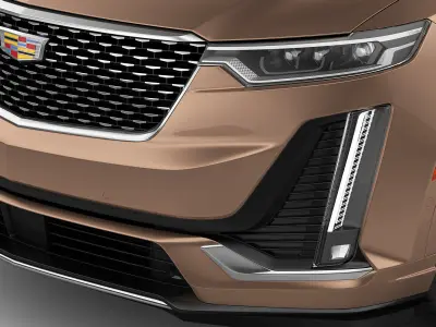 Cadillac XT6 3D model