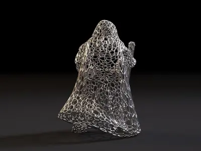 Witcher wizard 3D print model