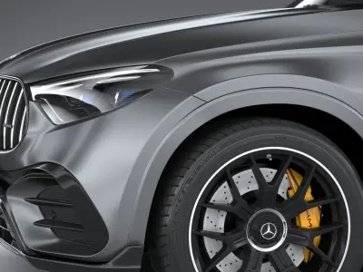 Mercedes-Benz GLC63 S AMG E Performance 2024 3D model