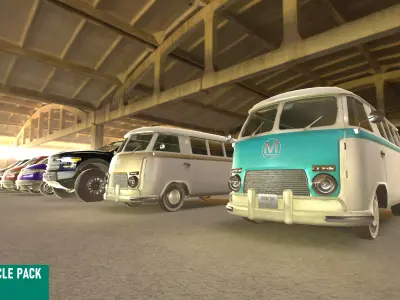 Vehicle Pack - Cars 3D model