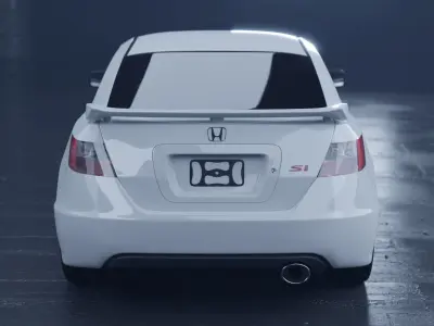 Honda Civic Si - 2006-2008 3D model