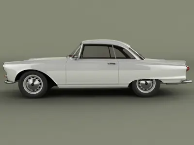 Auto Union 1000 SP 3D model