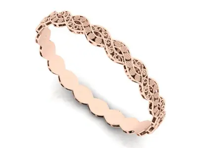 Bangle design 3D print model