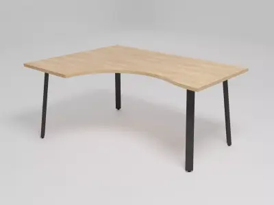 OGI A - Radial workstation desk - Free 3D model