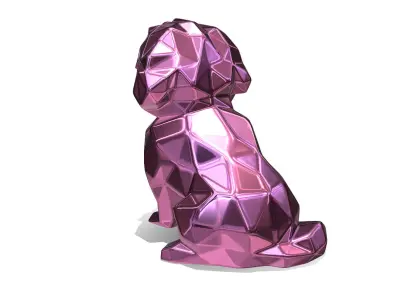 Maltese dog 3D print model