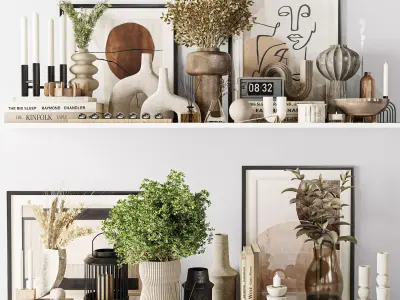 Decorative Set 3D model