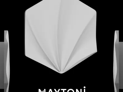 Sconce Mixed Moods C286-WL-01-5W-W Maytoni Modern Free 3D model