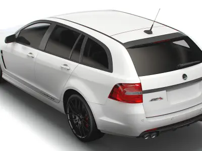 HSV Clubsport Tourer R8 Gen F 2015 3D model