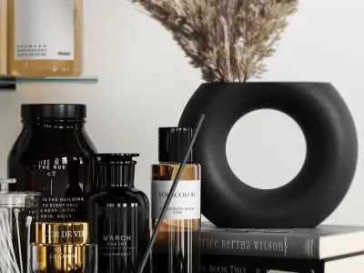 Bathroom accessories 3D model