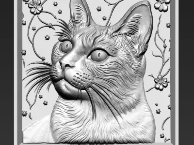 Cat A1 3D print model