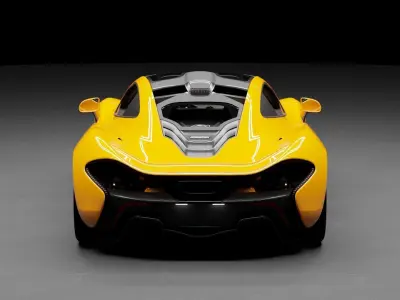 Mclaren P1 3D model