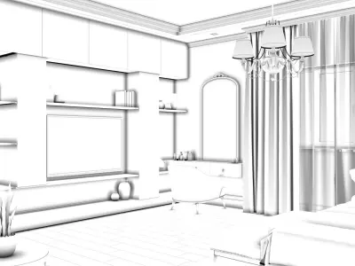 Master Bedroom 3D model