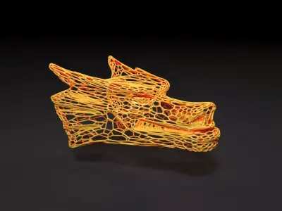 Chinese dragon 3D print model buy
