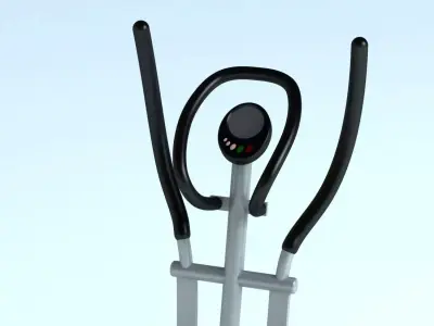 Fitness Bike 3D model