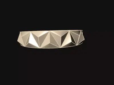 Golring21 Carved ring 3D print model