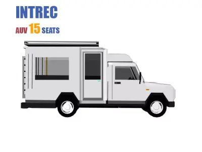 Philippine AUV XLT  Tamaraw Low-poly 3D model