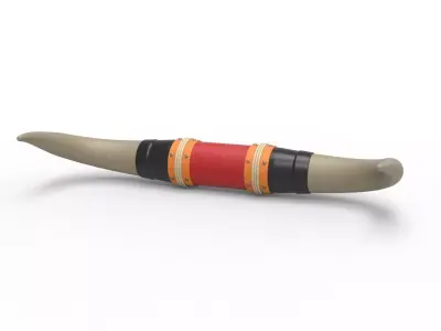 Bull horns for car ot truck Version 3 Scale 1 to 25 3D print model