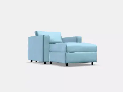 VIMLE Lounge chair 3D model