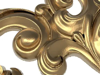  decorative pattern ready for 3D printing 3D model