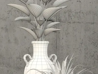 Plants collection 59 3D model