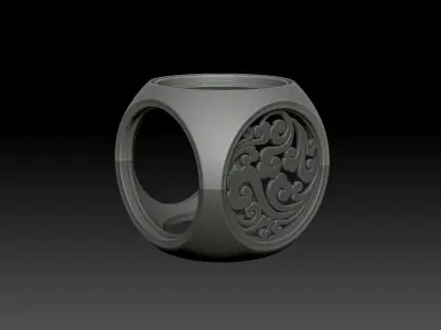 Dice decoration design modeling xiangyun hollow lantern 3D print model