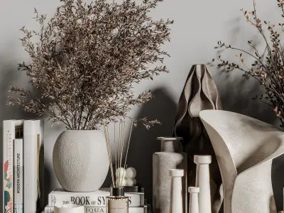 decorative set 128 3D model