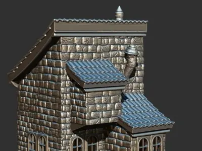 Xmas Candy Store 3D print model