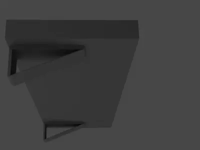 Floating shelf  Free 3D model