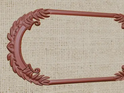 Mirror Frame Decor 3D print model purchase
