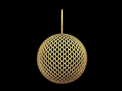 Christmas Ball Decoration 3D print model