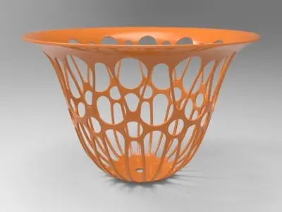 Decorative lampshade for home interior 3D print model