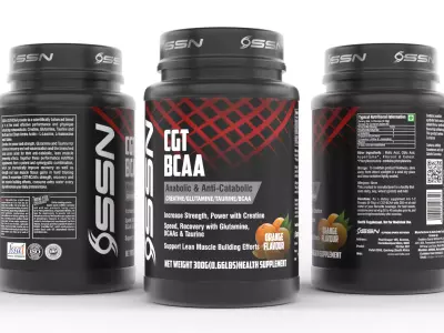 Protein Powder 3D model