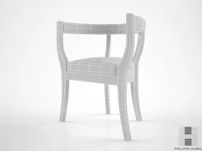Philippe Hurel Harold Chair 3D model