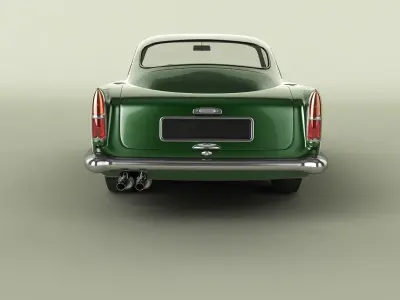 Aston Martin DB4 GT 3D model