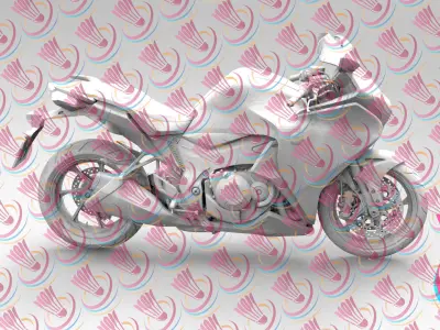 HONDA CRF FOR 3D PRINTING 3D model
