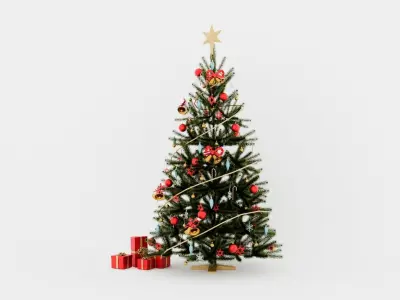 Christmas tree 11 3D print model