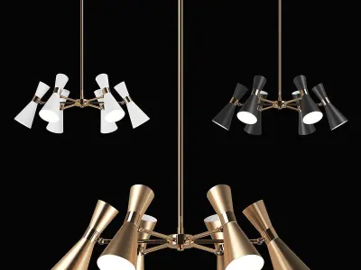 81606x Dumo Lightstar Chandelier 3D model
