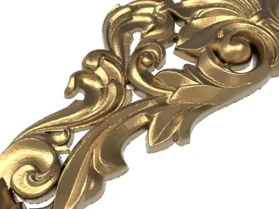  decorative pattern ready for 3D printing 3D model 441