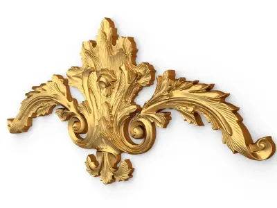 Classic decor ornament 79  3D model
