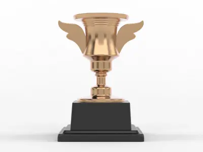 Trophy Cup 3D model order