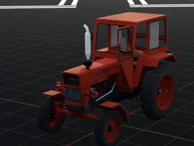 UTB 650 WITH CABIN 3D model