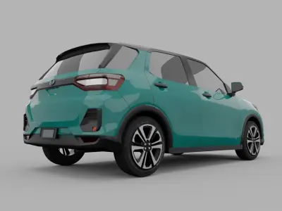 Daihatsu Rocky 2019 Low-poly 3D model
