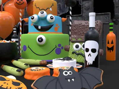 Halloween Decorations Collection 