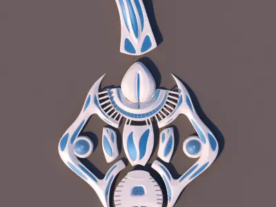 0006 - Organic Building Pro-01 3D model