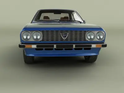 Lancia Beta Coupe 3D model