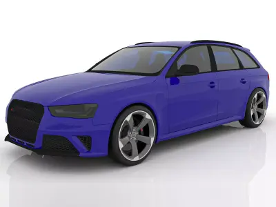 High Performance Sports Wagon 3D model