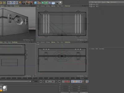 Sci Fi Case 02 Free 3D model